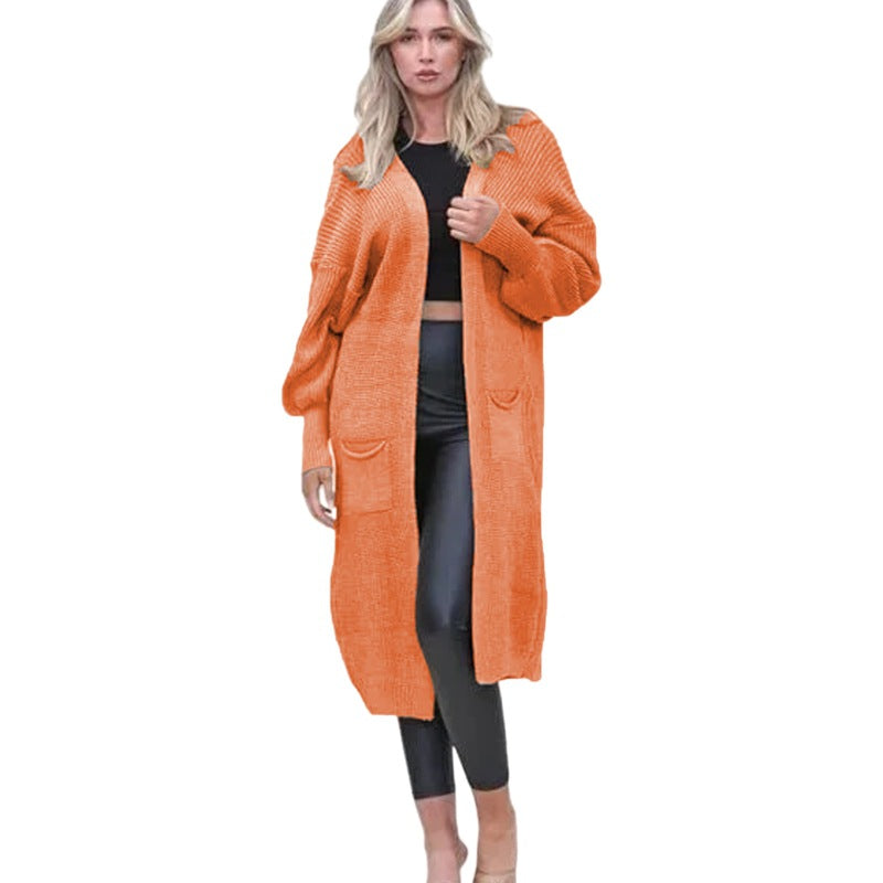 Cardigan en maille épaisse pour femmes avec poches profondes et coupe décontractée Chic und Stil