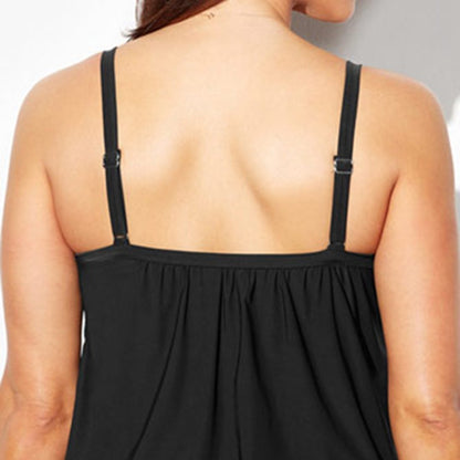 Dames Haut de tankini de bain fluide Chic und Stil