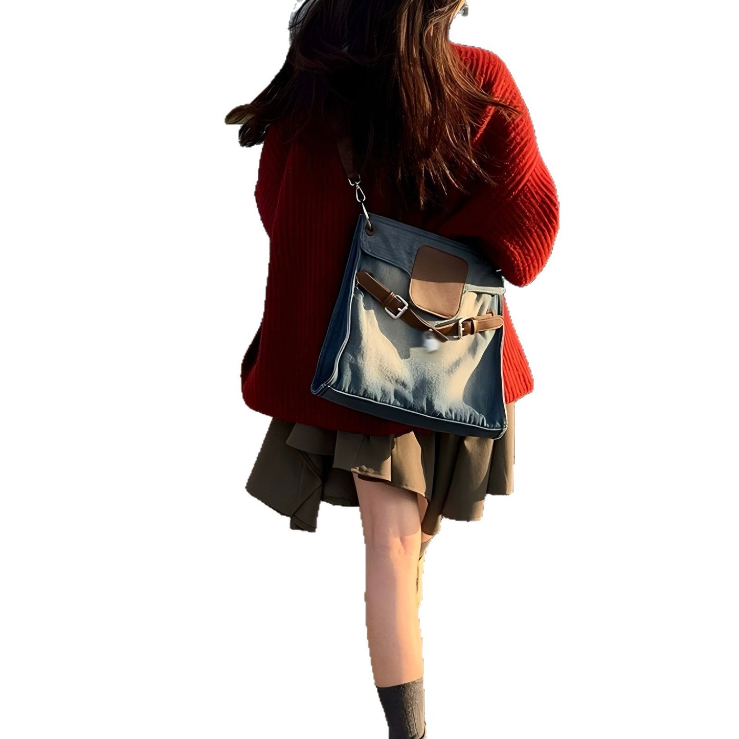 Women's comfortable knitted vest with button closure and chic, stylish V-neck