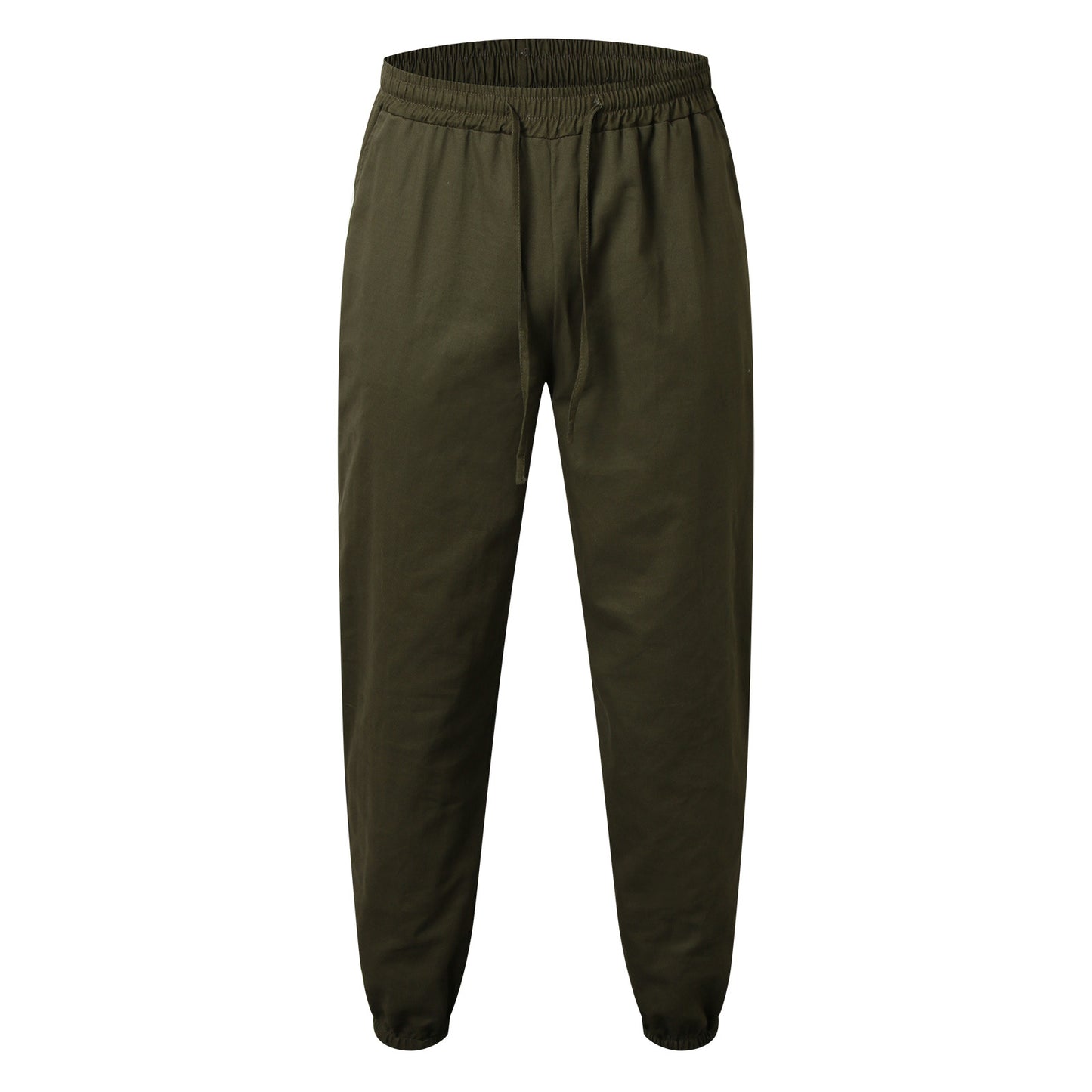 Men's leisure pants with elastic waistband and practical pockets Chic and Style