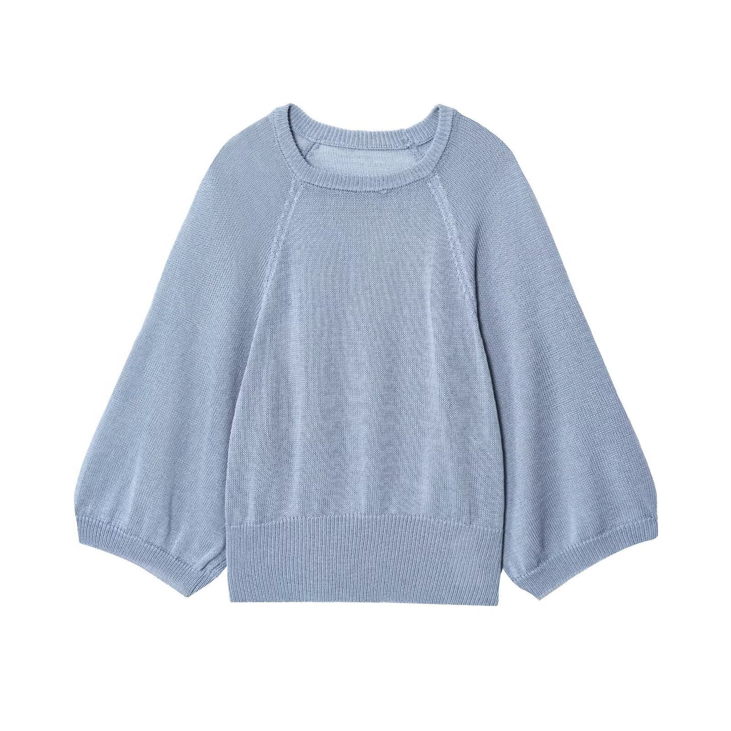 Pull-over tricot décontracté pour femmes avec des manches amples Chic und Stil