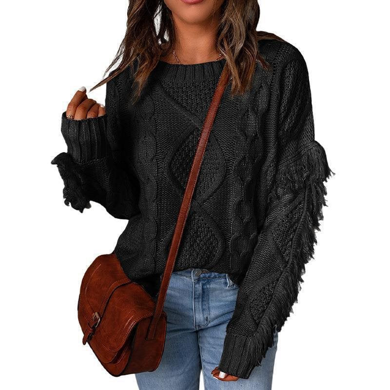 Pull femme avec tricot texturé Chic und Stil