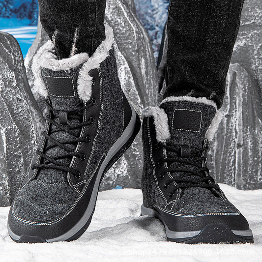 Bottes d'hiver pour femmes avec doublure en polaire isolante et semelle antidérapante Chic und Stil