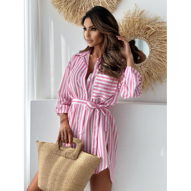 Dames robe portefeuille élégante Chic und Stil