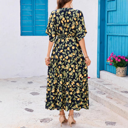 Robe maxi évasée pour femmes Chic und Stil