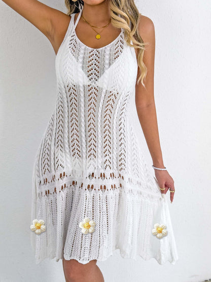 Robe de plage en crochet pour femmes Chic und Stil