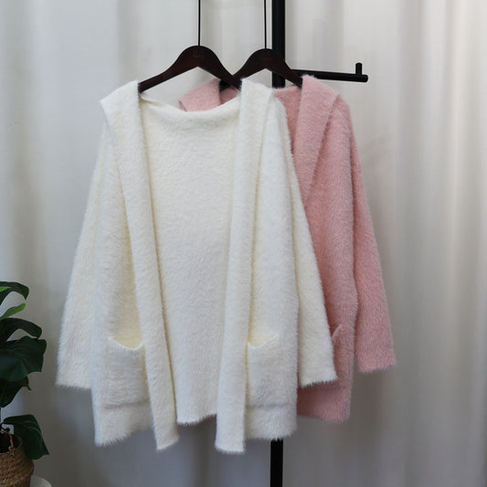 Ladies Soft Knit Pants with Long Sleeves and Practical Pockets Chic and Style