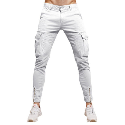 Modern cargo pants for men with zipper Chic and Style