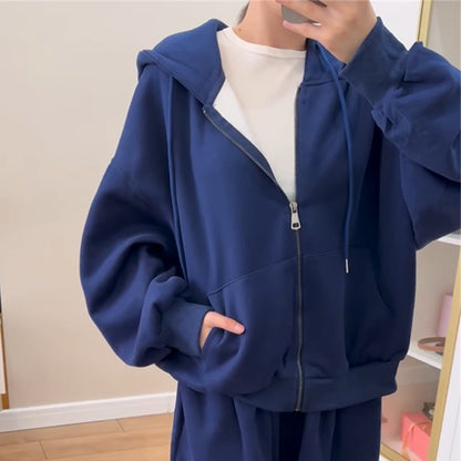 Chic und Stil ensemble décontracté à capuche et pantalon de jogging pour femmes