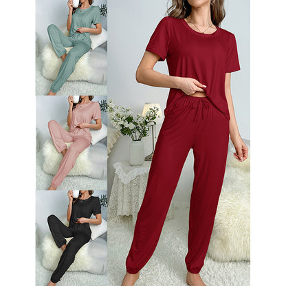 Dames Ensemble lounge confortable et élégant avec taille élastique Chic und Stil