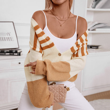 Dames Gilet en Tricot Chic und Stil