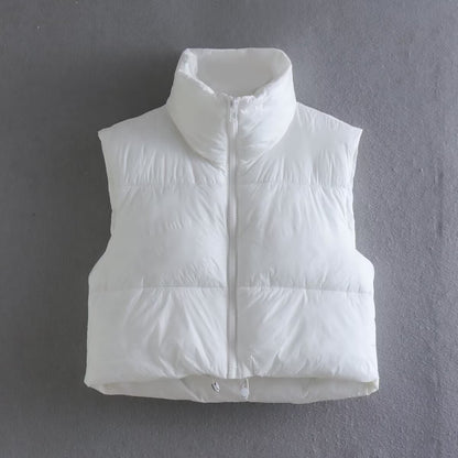 Dames gilet de chaleur jusqu'aux hanches Chic und Stil