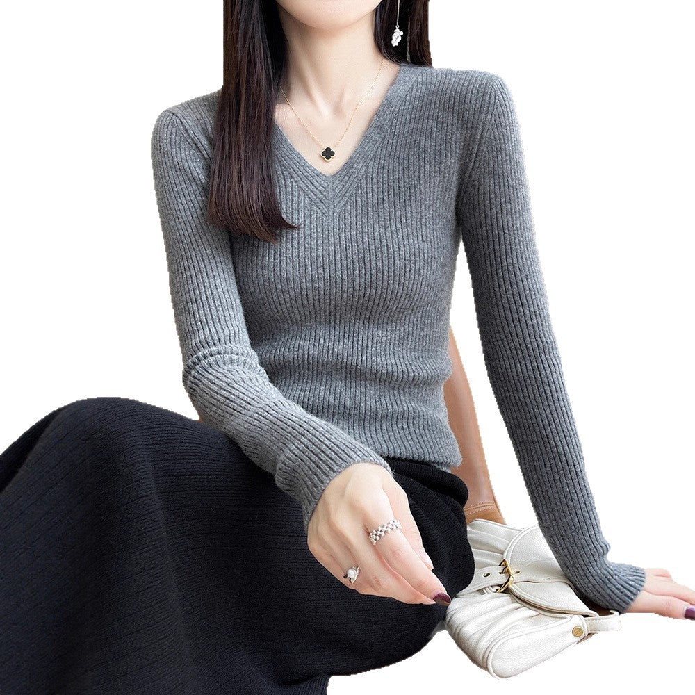 Pull en viscose pour femmes avec une structure en côtes Chic und Stil