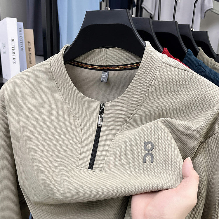 Functional pullover for men with zipper and innovative design Chic and Style