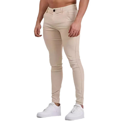 Performance Slim Fit Pants for Men Chic and Style