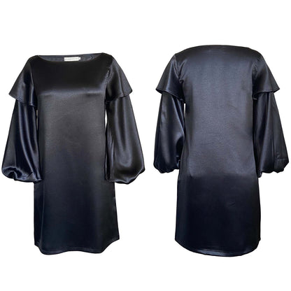 Robe élégante pour femmes avec des manches volumineuses et fluides Chic und Stil