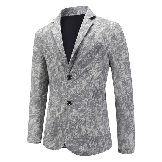 Blazer tendance pour hommes avec un motif moderne Chic und Stil