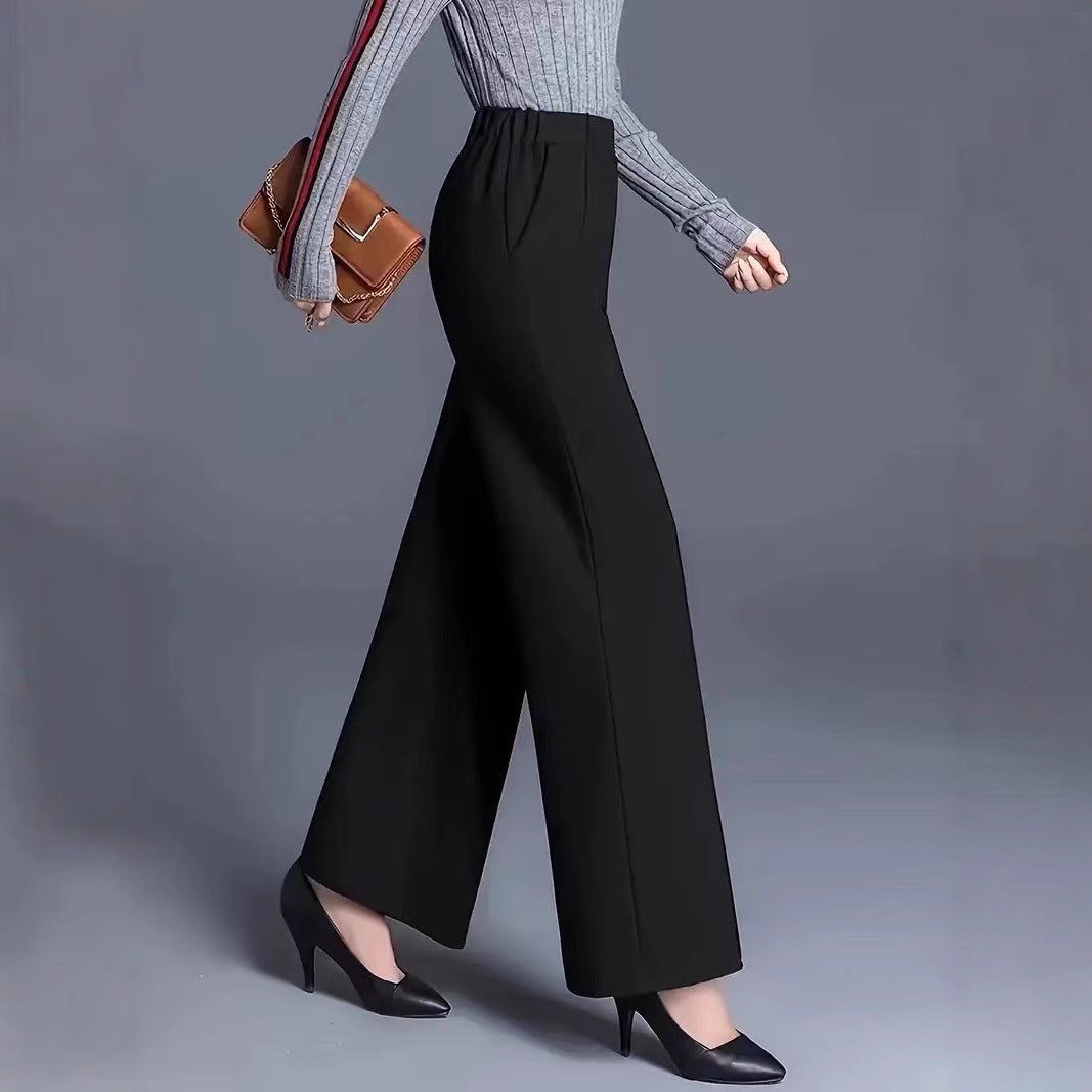 Ladies Elegant and Casual Wide Pants Chic and Style