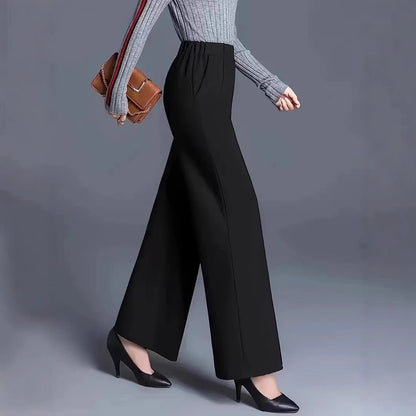 Ladies Elegant and Casual Wide Pants Chic and Style