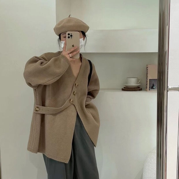 Dames cardigan à nouer Chic und Stil