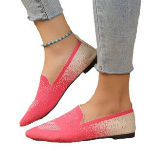 Dames Élégantes et confortables ballerines avec un dessus tendance Chic und Stil