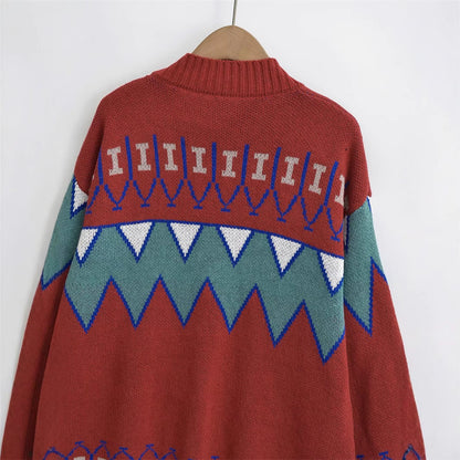 Dame cardigan avec motif créatif et poches pratiques Chic und Stil