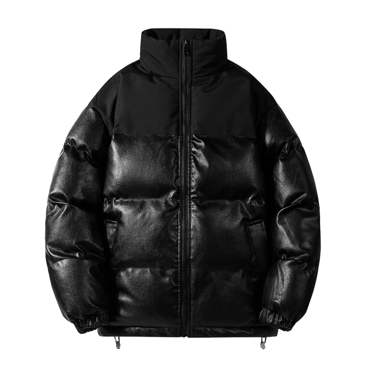 Dames d'hiver doudoune avec col montant et poignets élastiques Chic und Stil