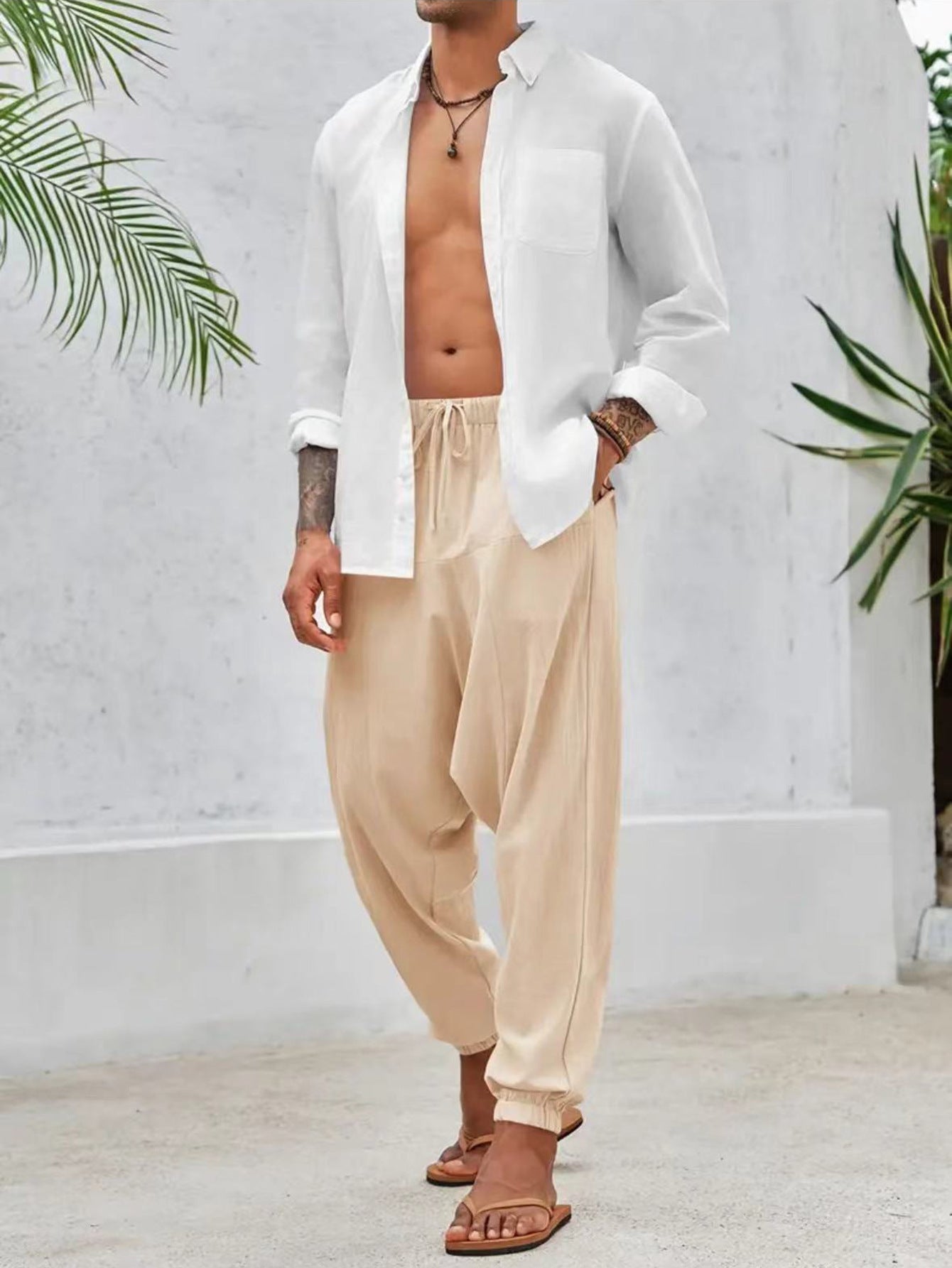 Chic and Stylish Casual Harem Pants for Men