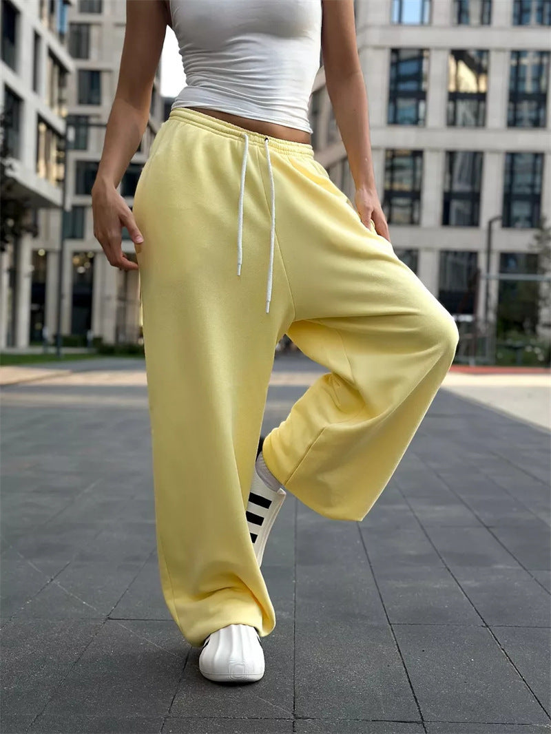 Ladies Comfortable Casual Jogging Pants Chic und Stil