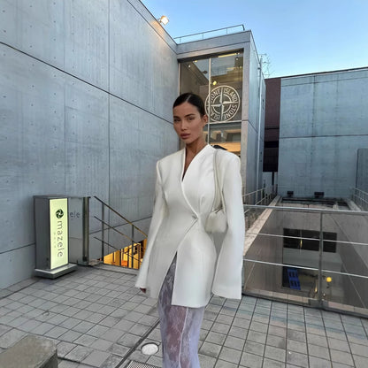 Dames Couture Blazer Chic und Stil