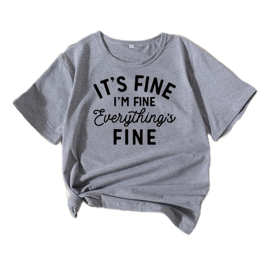Damen Premium Komfort Statement T-Shirt Chic und Stil
