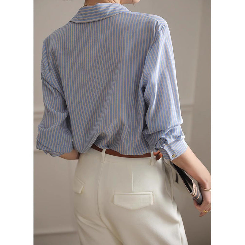 Chemisier à rayures pour femmes Chic und Stil
