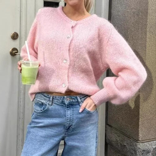 Ladies soft mohair pullover Chic und Stil