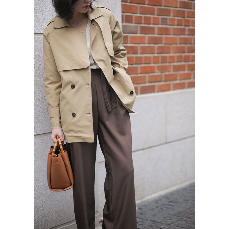 Veste trench ceinturée élégante pour femme Chic und Stil