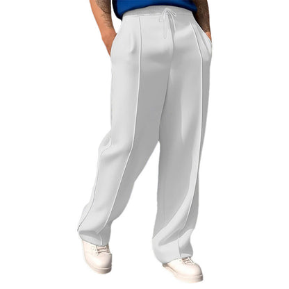 Breathable leisure pants for men with elastic waistband and side pockets Chic and Style