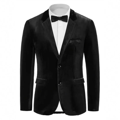 Chic und Stil | Velvet Blazer Men Noble Finesse Luxurious