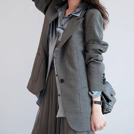 Veste surdimensionnée ajustée pour femme Chic und Stil 1750846867