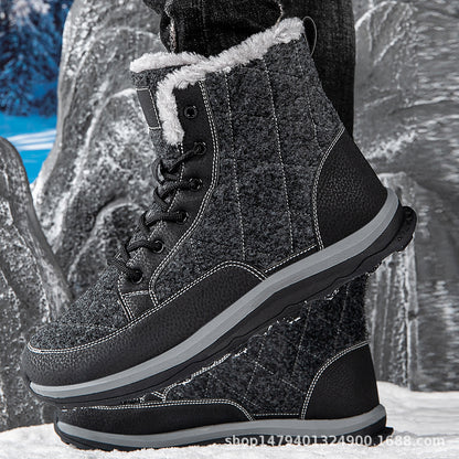 Bottes d'hiver pour femmes avec doublure en polaire isolante et semelle antidérapante Chic und Stil