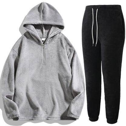 Dames Combinaison de Sweat à Capuche Douillette Chic und Stil