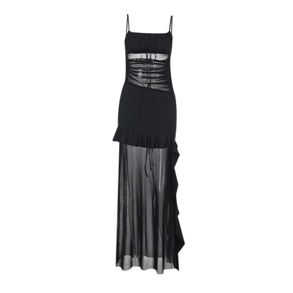 Robe maxi légère à superposition Chic und Stil pour femmes