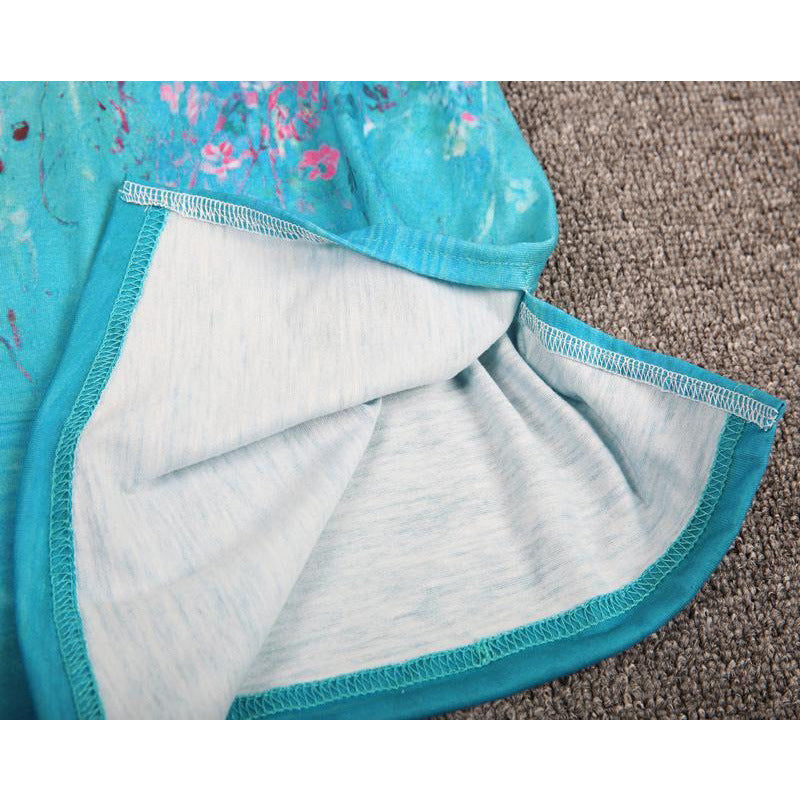 Dames débardeur floral col en V Chic und Stil