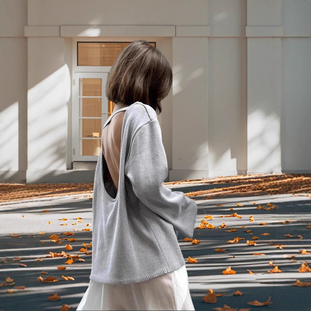 Dames Haut en coton décontractée avec une coupe ample et des détails élégants Chic und Stil