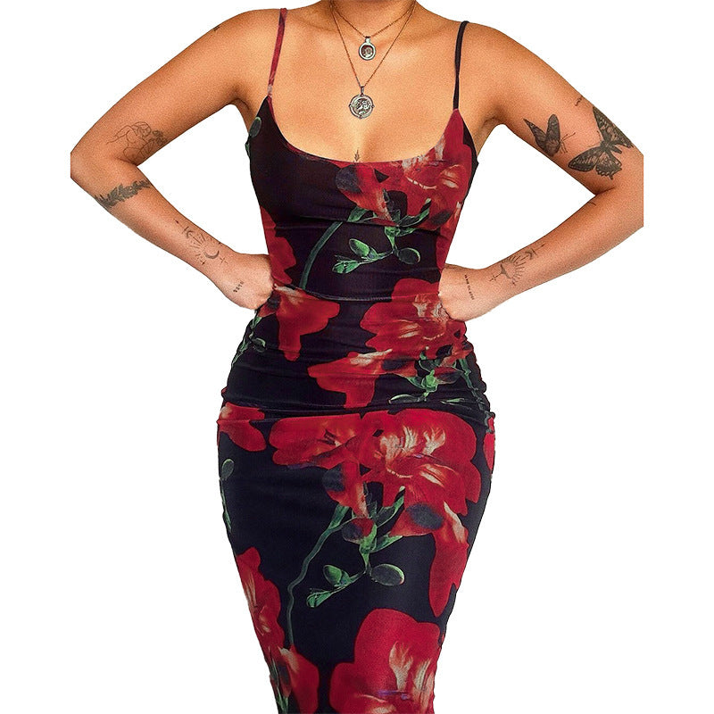 Robe bodycon florale pour femmes Chic und Stil 1751515814
