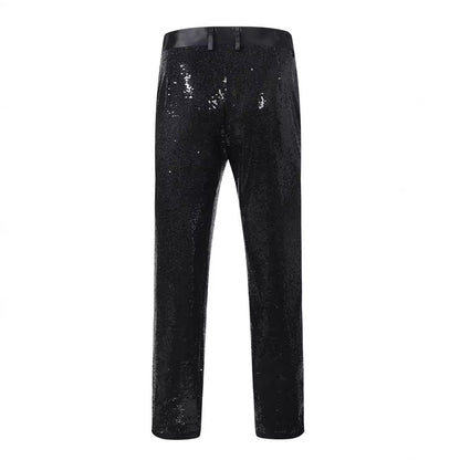 Elegant sequin pants for men with sparkling effect Chic and Style