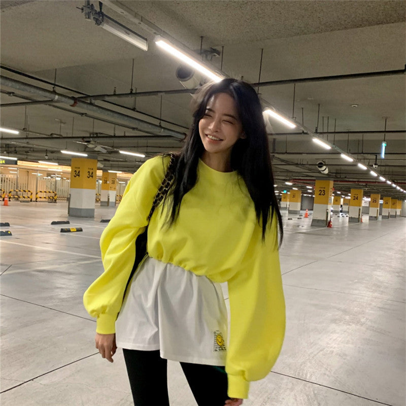 Sweat-shirt féminin à la mode avec des manches volumineuses Chic & Stil