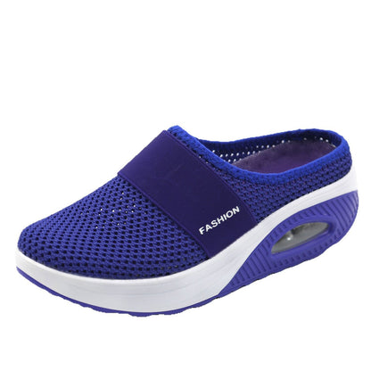 Ladies Comfortable Wellness Sandals with Air Mesh Surface and Cushioning Sole Chic and Style