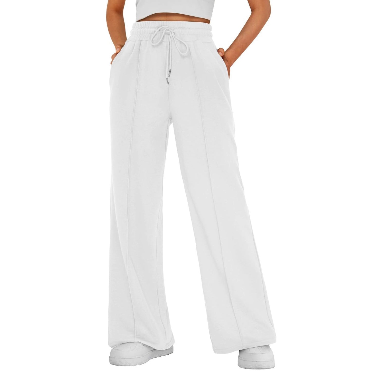 Women Casual Wide Jogging Pants Chic and Style