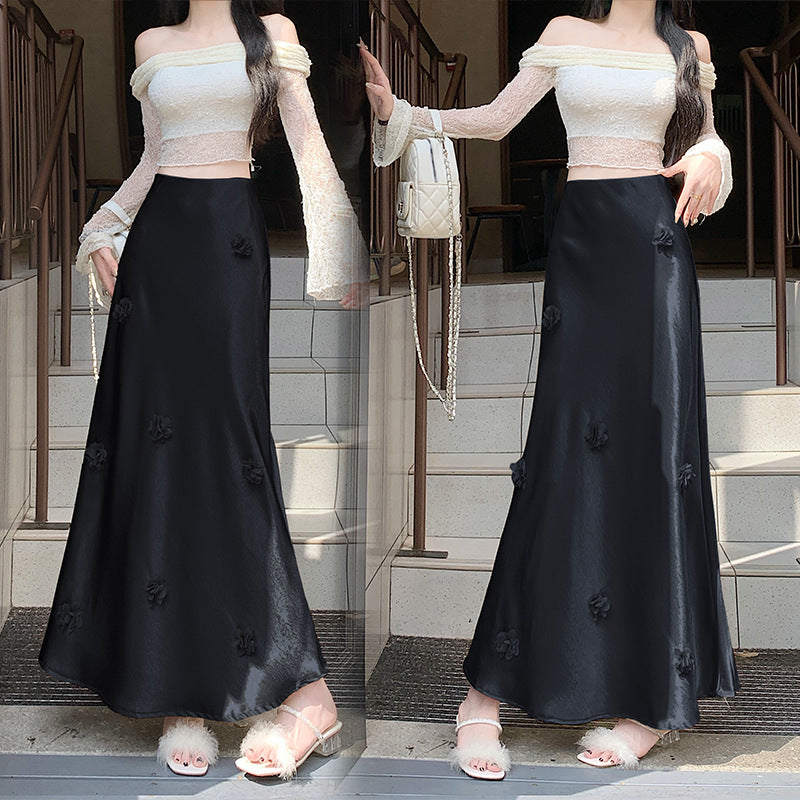 Femmes Élégant Robe Maxi Off-Shoulder Chic und Stil