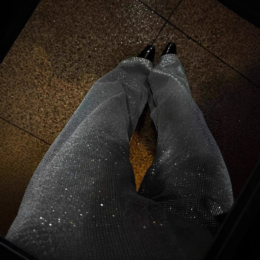 Ladies elegant leather jacket with relaxed fit and practical pockets Chic and Style