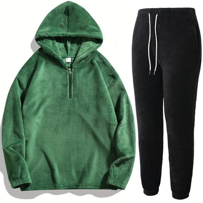 Dames Combinaison de Sweat à Capuche Douillette Chic und Stil